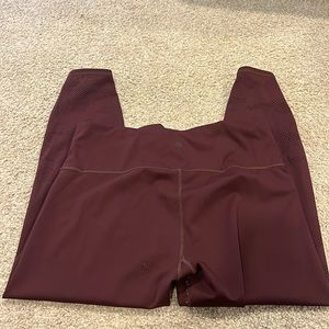 Athleta Persistence Laser Cut 7/8 Tights - Size Large